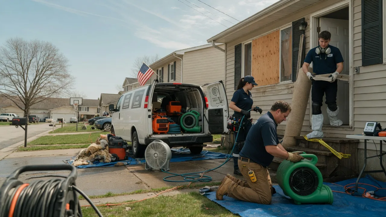 Water Damage Restoration in New Bloomfield, PA near me